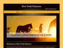 Tablet Screenshot of newyorkcleaners.biz